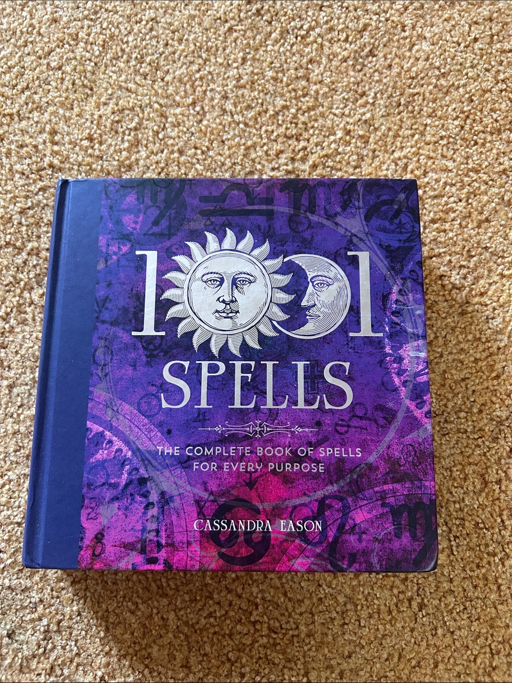 101 Spells Hardcover Book - Purple